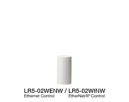 Φ50 LED Signal Tower (Ethernet / EtherNet/IP Control Compatible) LR5-LAN Series